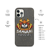 Samurai Pandas Gear Speckled Case for iPhone®