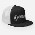 Madman Gym Collection White Barbell Trucker Cap