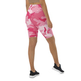 Madman Gym Collection Pink Camo Biker Shorts