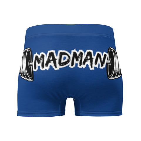 Madman Gym Collection White Barbell Boxer Briefs