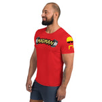 Madman Gym Collection MADMANIA Logo All-Over Print Men's Athletic T-shirt