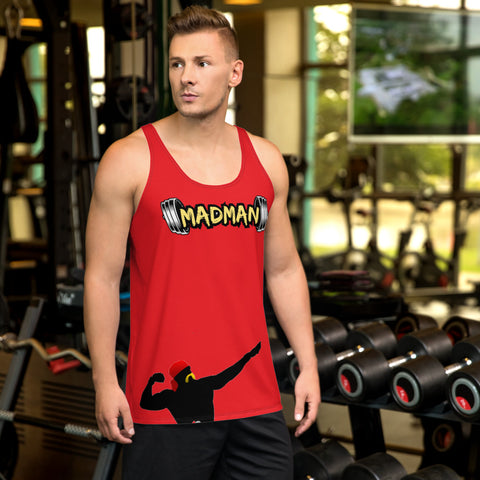 Madman Gym Collection MADMANIA Flex Unisex Tank Top