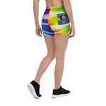 Xenia Buccaneers Collection Volleyball Tye Die Shorts