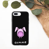 Gummo Pink Bunny Biodegradable phone case