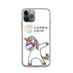 Carma Coin Unicorn iPhone Case