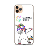 Carma Coin Unicorn iPhone Case