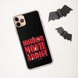 Halloween Gear HORROR MOVIE ADDICT iPhone Case