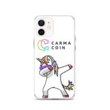 Carma Coin Unicorn iPhone Case