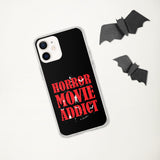 Halloween Gear HORROR MOVIE ADDICT iPhone Case