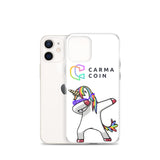 Carma Coin Unicorn iPhone Case