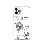 Carma Coin Unicorn iPhone Case