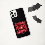 Halloween Gear HORROR MOVIE ADDICT iPhone Case