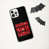 Halloween Gear HORROR MOVIE ADDICT iPhone Case