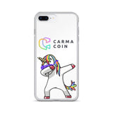 Carma Coin Unicorn iPhone Case