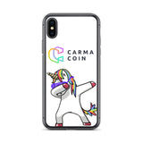 Carma Coin Unicorn iPhone Case