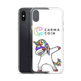 Carma Coin Unicorn iPhone Case