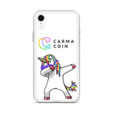 Carma Coin Unicorn iPhone Case