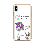 Carma Coin Unicorn iPhone Case