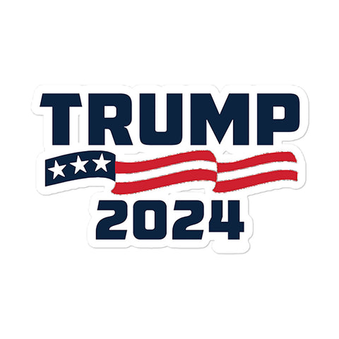 Patriot Collection Trump 2024 Bubble-free stickers