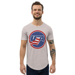 Patriot Collection USA Men's Curved Hem T-Shirt