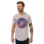 Patriot Collection USA Men's Curved Hem T-Shirt