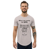 Madman Tee Co LogoWear KING Men's Curved Hem T-Shirt