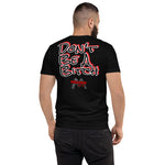 Madman Gym Collection Red Barbell DBAB Short Sleeve T-shirt