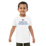 Let's Go Brandon Patriot Collection Organic cotton kids t-shirt