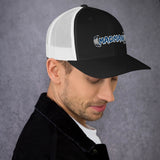 Madman Gym Collection Blue Barbell Trucker Cap