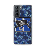 Xenia Buccaneers Collection Blue Camo Samsung Case