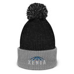 Xenia Buccaneers Collection Elite Basketball Pom-Pom Beanie