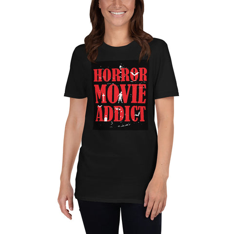 Halloween Gear HORROR MOVIE ADDICT Unisex T-Shirt