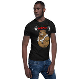 Madman Gym Collection Barbell Bear Short-Sleeve Unisex T-Shirt