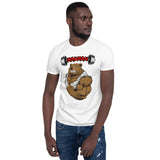 Madman Gym Collection Barbell Bear Short-Sleeve Unisex T-Shirt