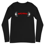 Madman Gym Collection Rez Barbell DBAB Unisex Long Sleeve Tee