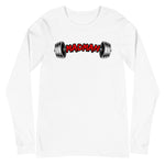 Madman Gym Collection Barbell Unisex Long Sleeve Tee