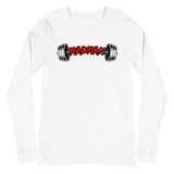 Madman Gym Collection Barbell Unisex Long Sleeve Tee
