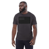 Patriot Collection Black Flag Unisex organic cotton t-shirt