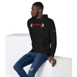 Madman Gym Collection Red Barbell DBAB Unisex Hoodie