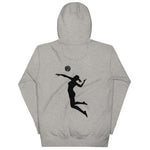 Xenia Buccaneers Collection Volleyball Spike Unisex Hoodie