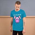 Gummo Pink Bunny Short-Sleeve Unisex T-Shirt