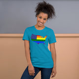 Pride USA Short-Sleeve Unisex T-Shirt