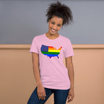 Pride USA Short-Sleeve Unisex T-Shirt