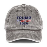 Patriot Collection Trump 2024 Vintage Cotton Twill Cap