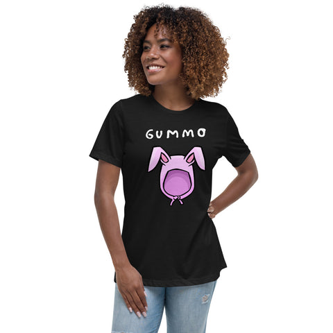 Gummo Pink Bunny Women's Relaxed T-Shirt